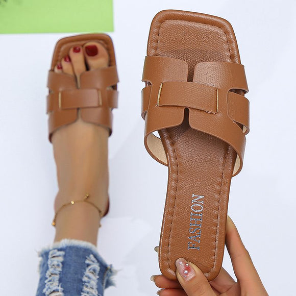 Luxury Outdoor Beach Flip Flops Female Sandals